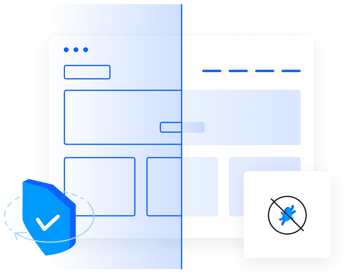 Website Security - Professional security features for your website